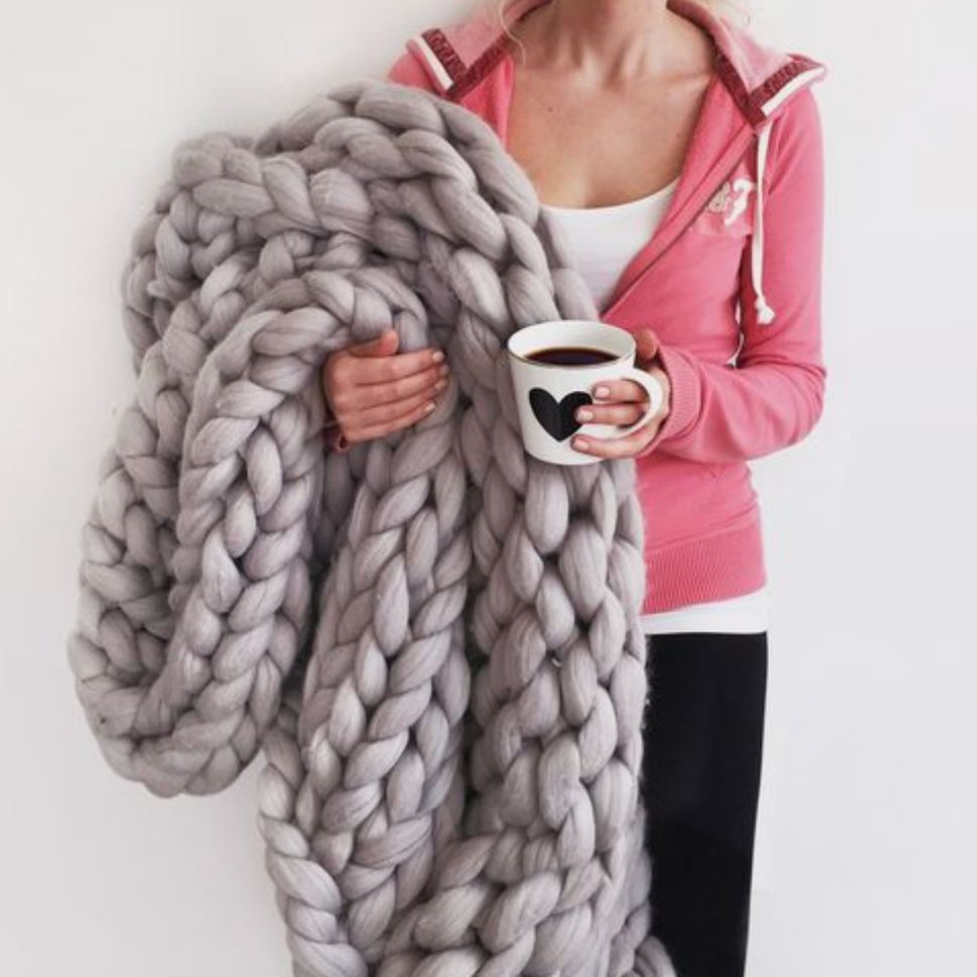 WinterVibe DIY Blanket - A Unique, Cozy Project for Winter Nights