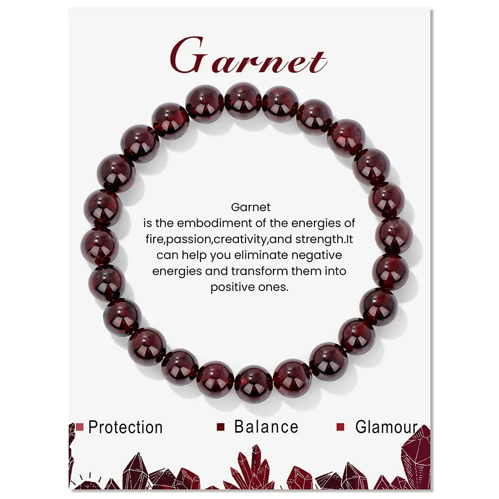 Fyneth - Natural Crystal Bracelet for Healing Energy