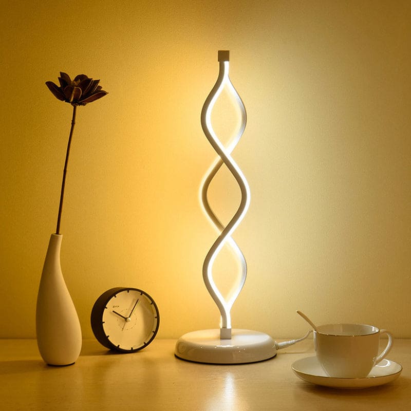 Dravonne - Perfect Spiral Table Lamp for Stylish Spaces