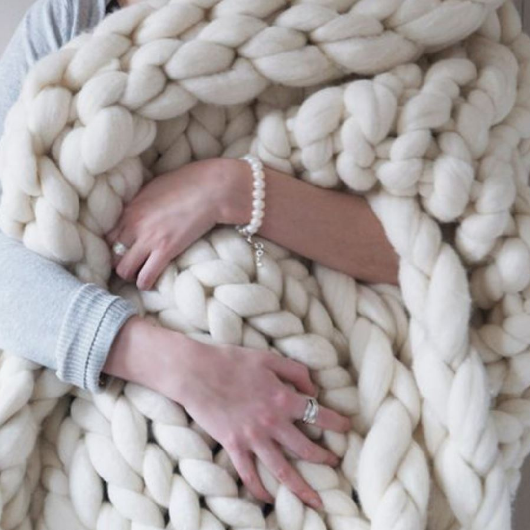 WinterVibe DIY Blanket - A Unique, Cozy Project for Winter Nights