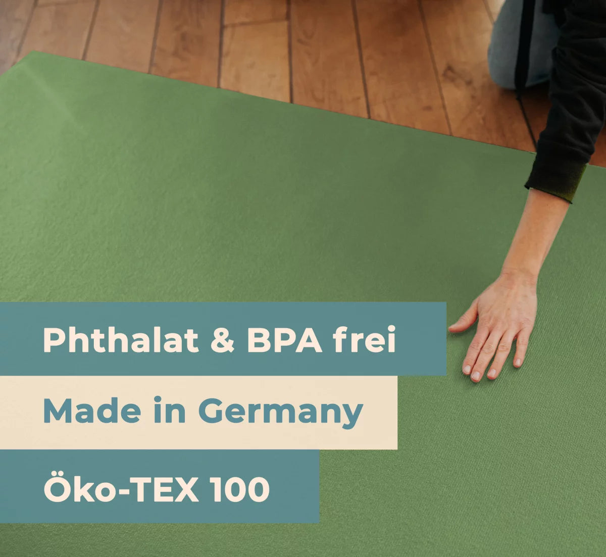 EcoPureGrip - Non-Slip Play Mat with OEKO-TEX Certified Foam