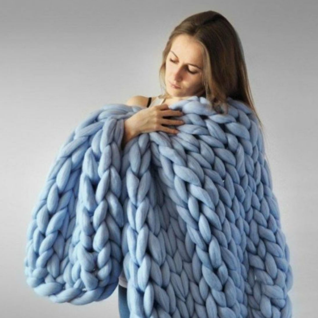 WinterVibe DIY Blanket - A Unique, Cozy Project for Winter Nights