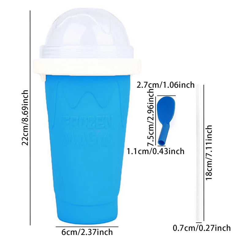 FrostySip Chill Cup - Squeeze Cup That Keeps Your Drinks Ice Cold