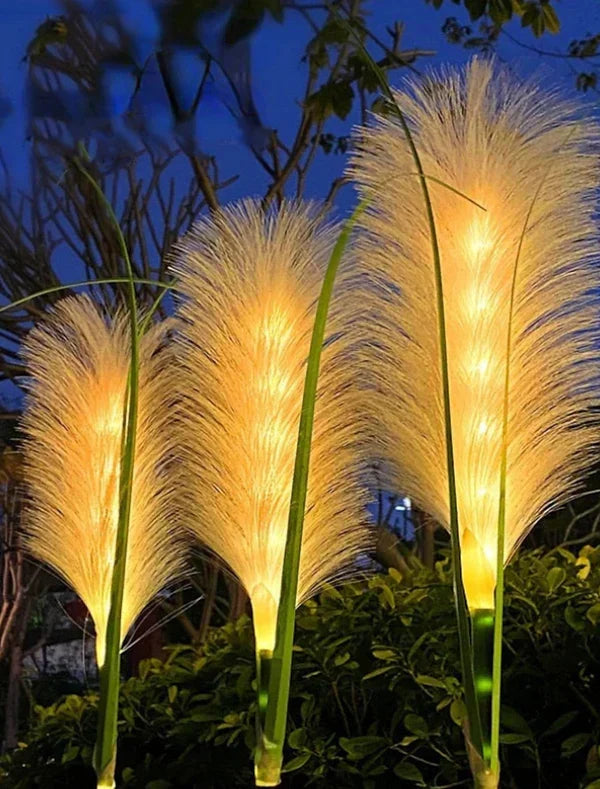 SunReed - Stylish Woven Outdoor Lighting for the Garden