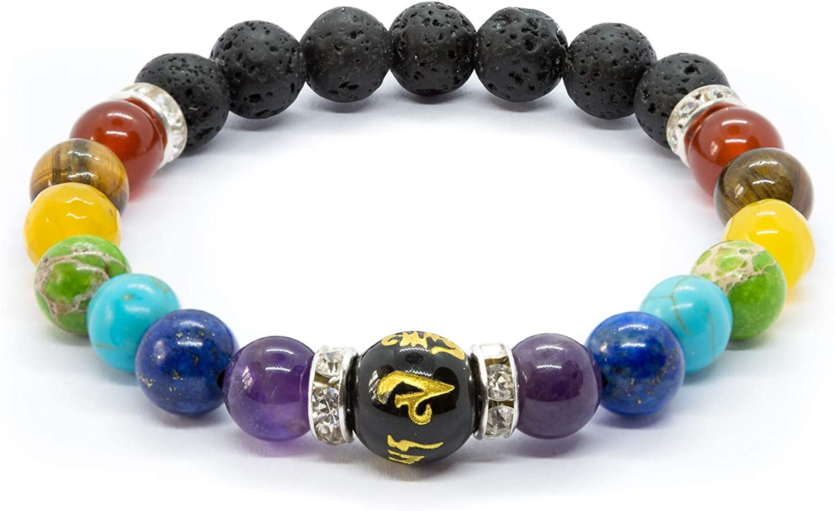 Euphira - Chakra Healing Crystal Bracelet for Balance and Natural Energy