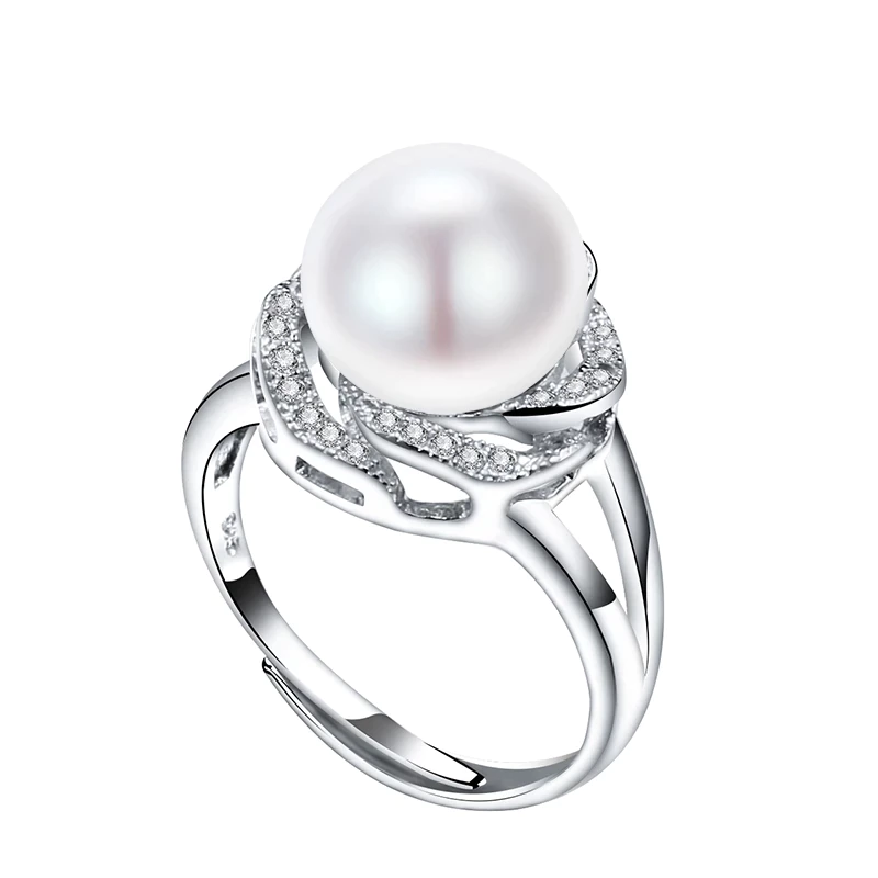 Byserene - Adjustable Freshwater Pearl Ring for a Refined Style