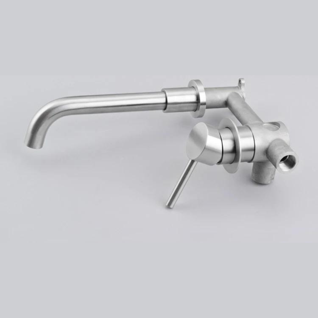 Flintbury - Modern Brushed Nickel Bathroom Faucet