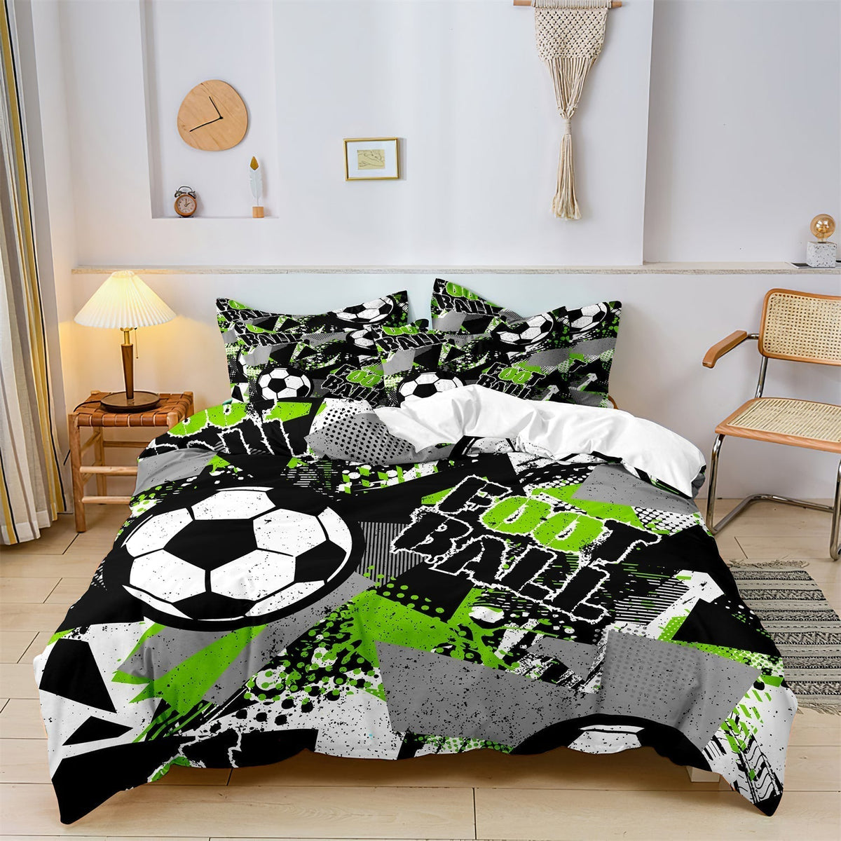 Plexmoor - Fun Sports Themed Kids Bedding