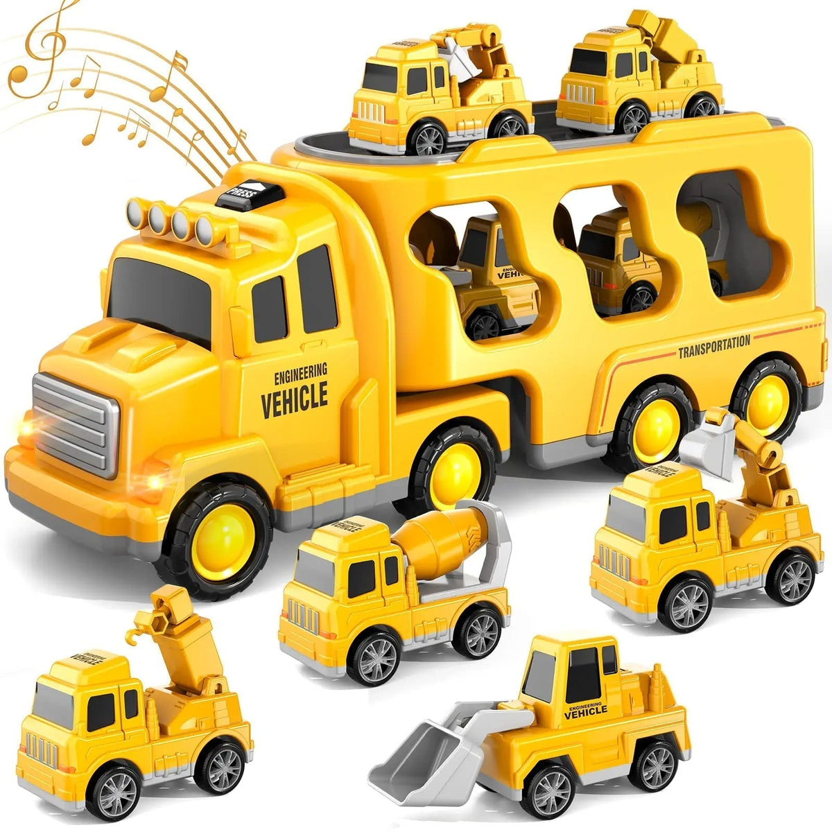 Magic Wheels Set - Truck with Lights and Sound