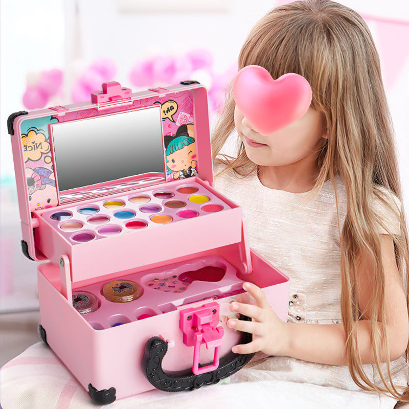 LittleGlam Set - Washable Makeup Kit for Kids