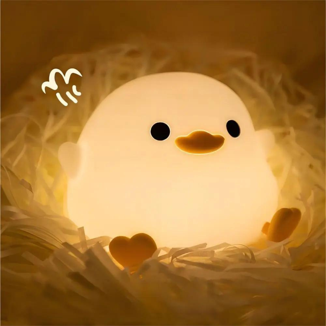 QuackGlow - Charming Duck LED Night Light