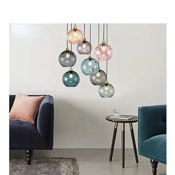 LumiSphere Pendant Light - Elegant Glass Globe Lighting for Timeless Style