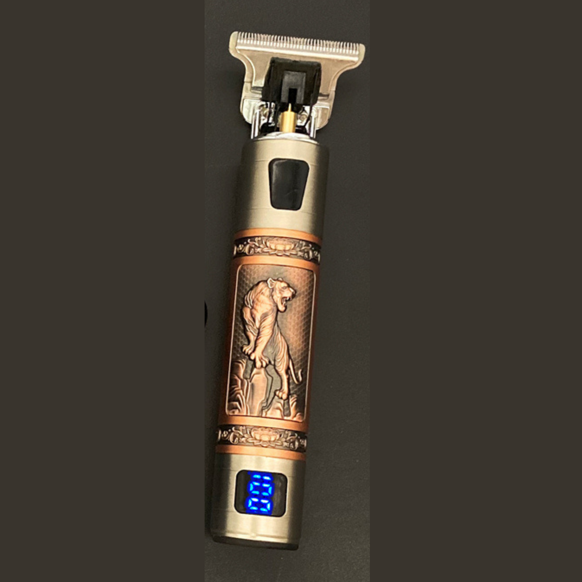 SkullTrim - Rechargeable Vintage Beard Trimmer with Attachments