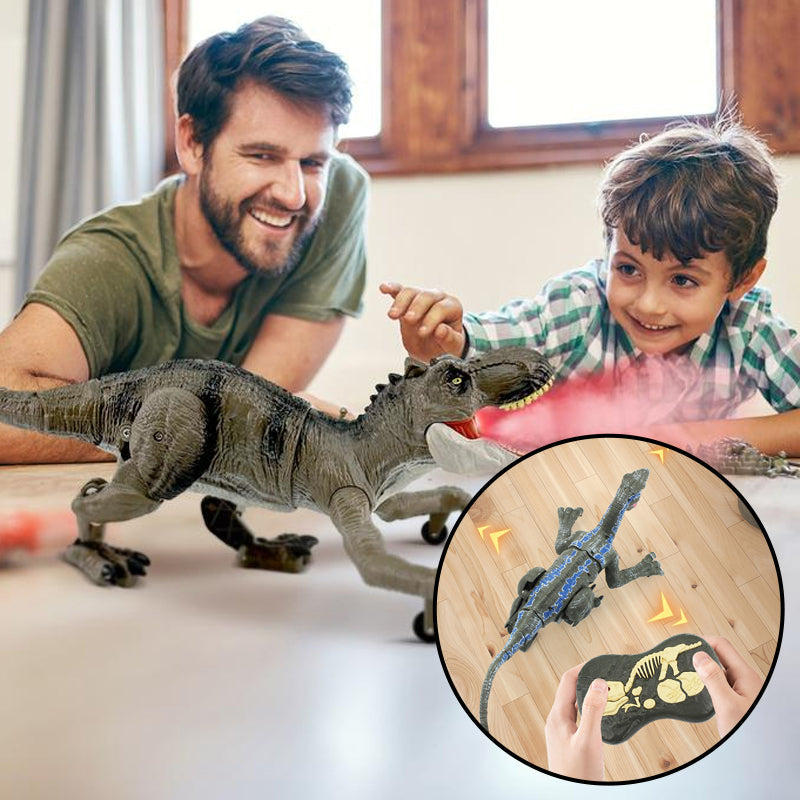 DinoMaster RC - Remote Control Dinosaur Toy with Mist Effect