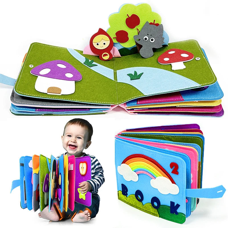 Vozlow - Sensory Baby Busy Board