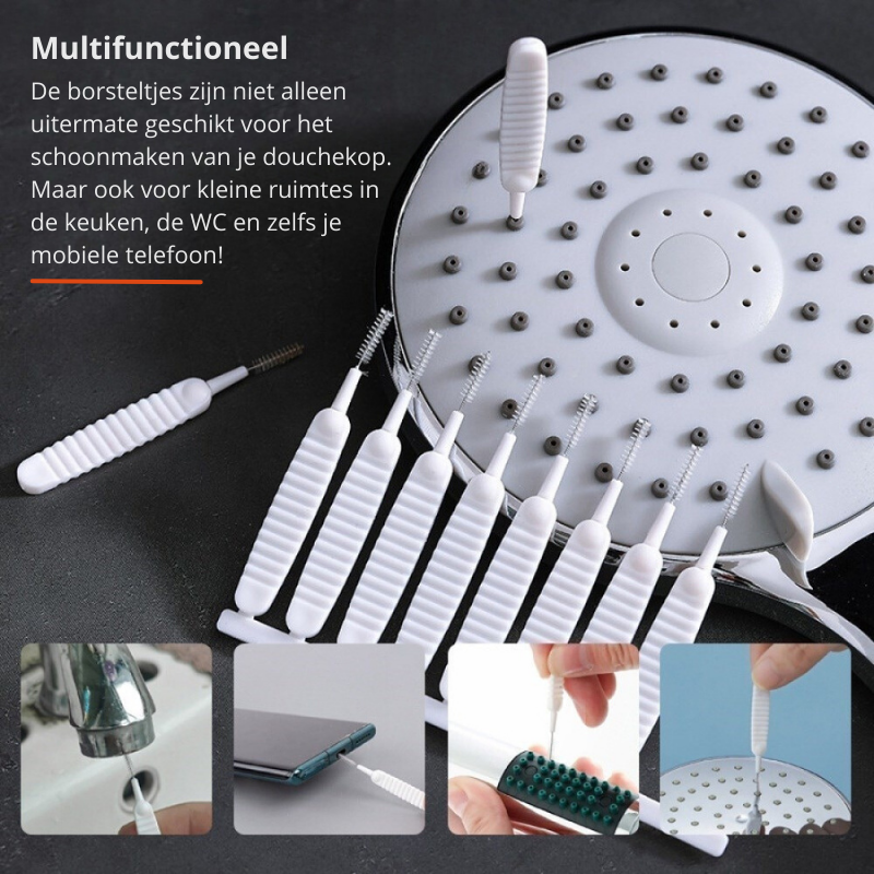 KalkBuster Brush - Small Cleaning Brush Set for Tight Spots and Buildup