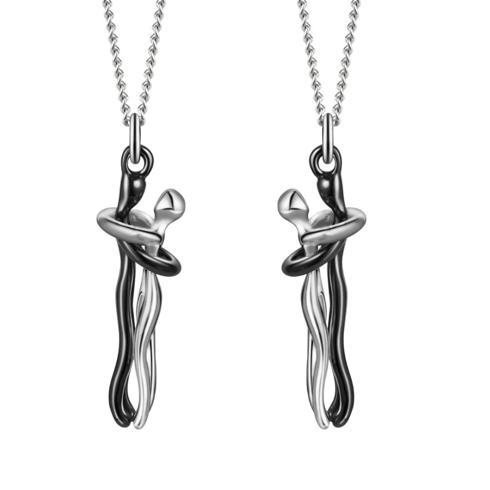 Eurenne - Luxury Couples Pendant Necklace for Timeless Love and Style
