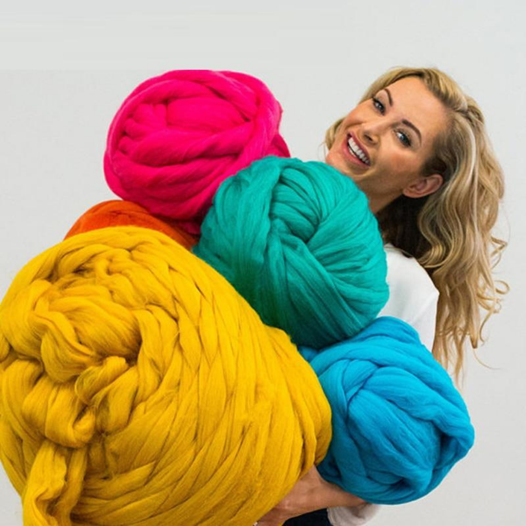 WinterVibe DIY Blanket - A Unique, Cozy Project for Winter Nights