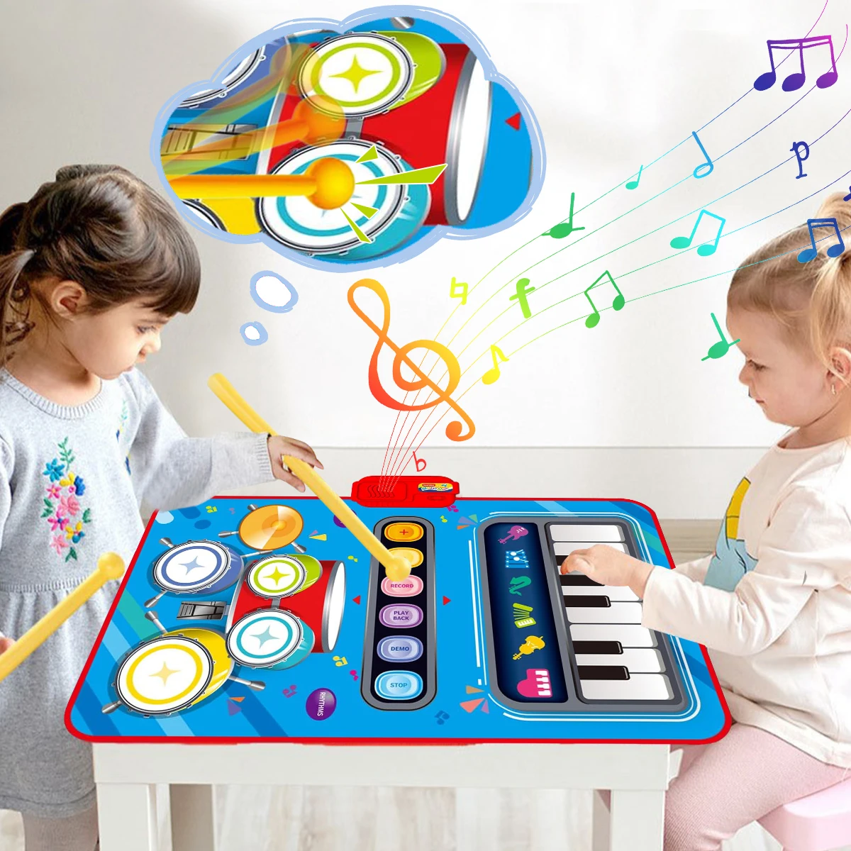 SoundPlay Mat - Interactive Musical Play Mat for Kids