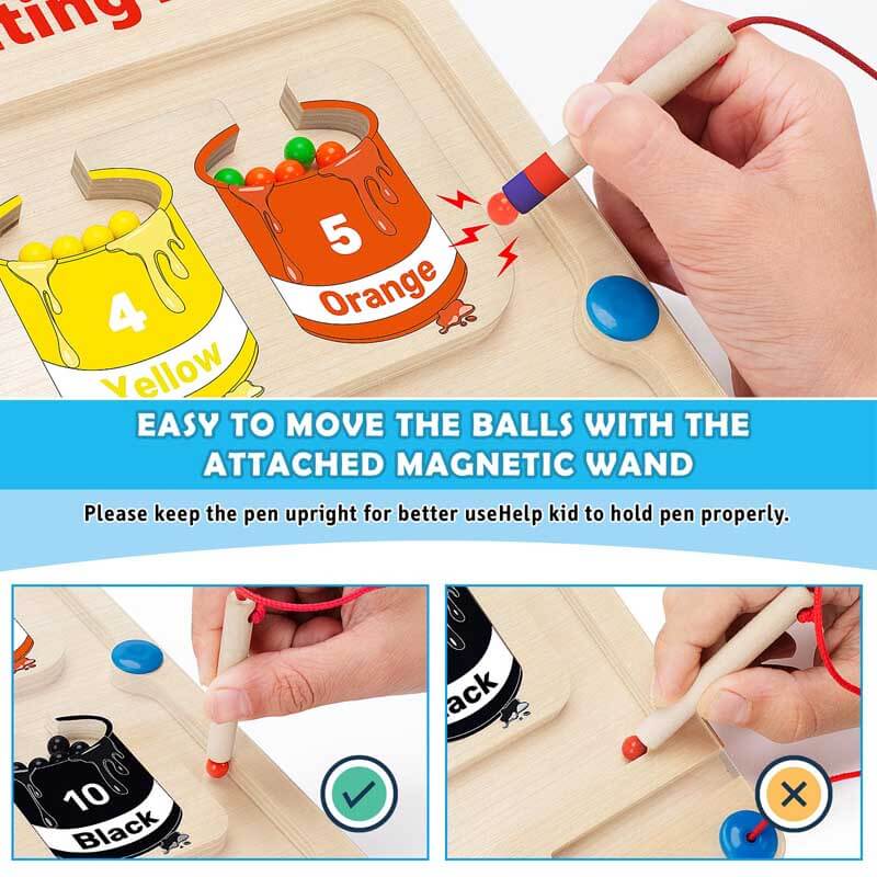 MagniTally - Playful Magnetic Counting Puzzle