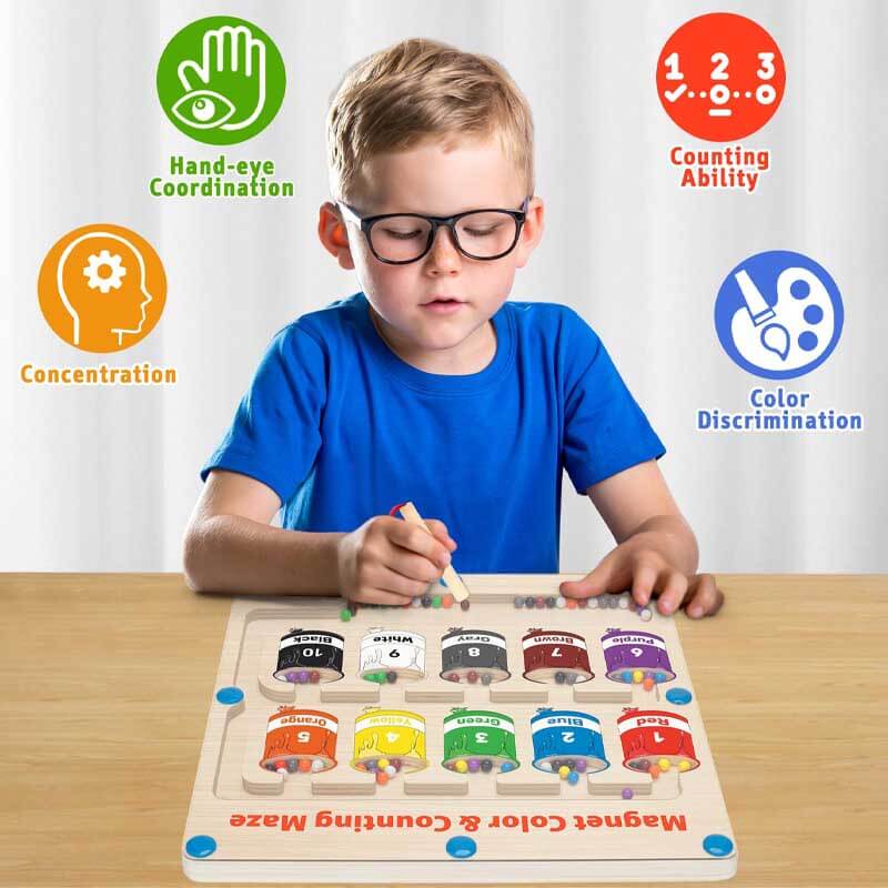 MagniTally - Playful Magnetic Counting Puzzle