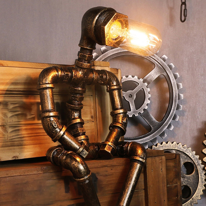 RoboLight - Futuristic Bedroom Lamp With Storage