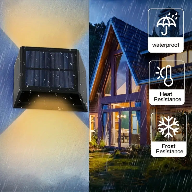 Salemont Meadow - Outdoor Garden Wall Lights Set