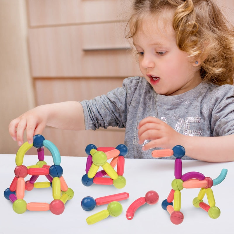 MagnaMaster - Magnetic Building Blocks Set for Kids