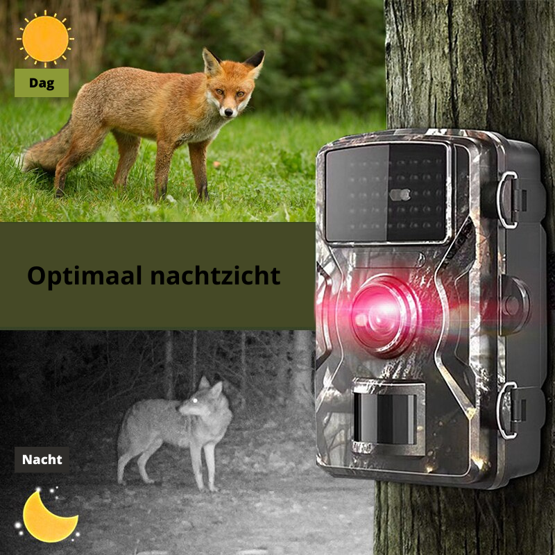 TrailVision - Compact 4K Outdoor Trail Camera with Night Vision