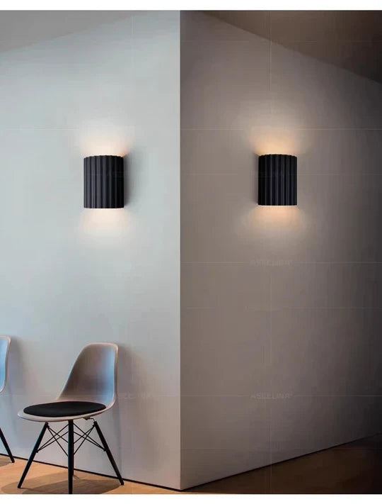 RibbleWall - Modern Resin Wall Light Design
