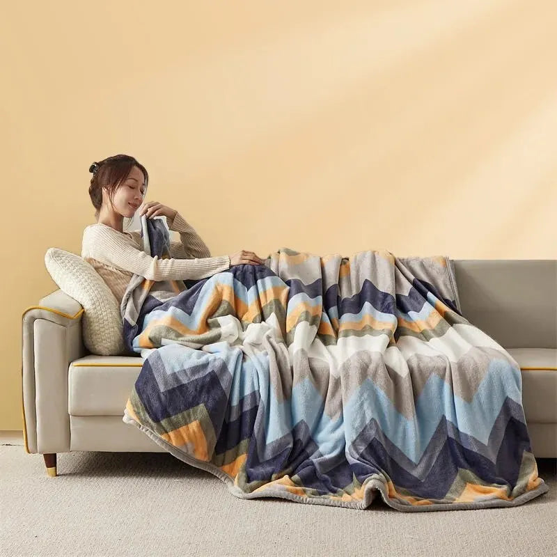 FlannelWarm - Ultra-Soft Thickened Flannel Blanket