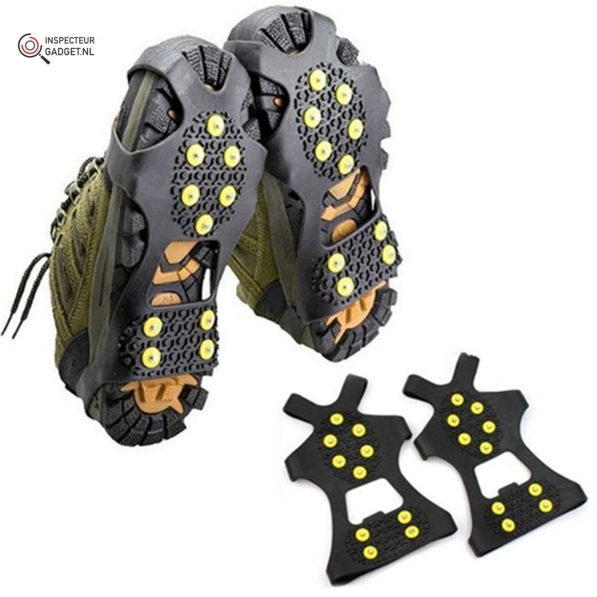 Anti-Slip Snowspikes - Traction Cleats for Icy Sidewalks