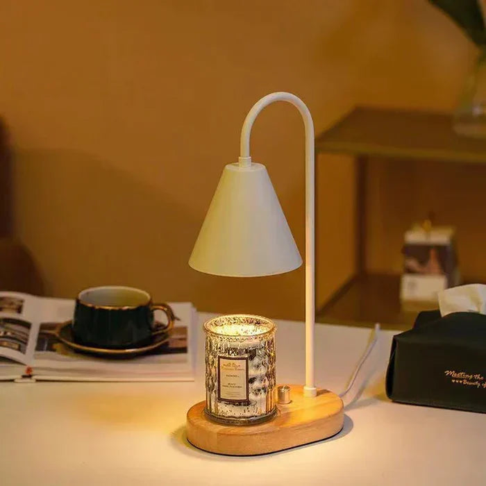 LumiFlare - Enchanting Candle Warmer Lamp for Cozy Evenings
