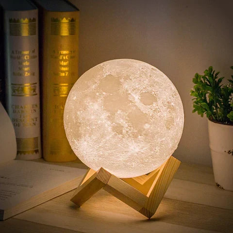 ValoLuna - Wireless Touch-Control 3D Moon Lamp