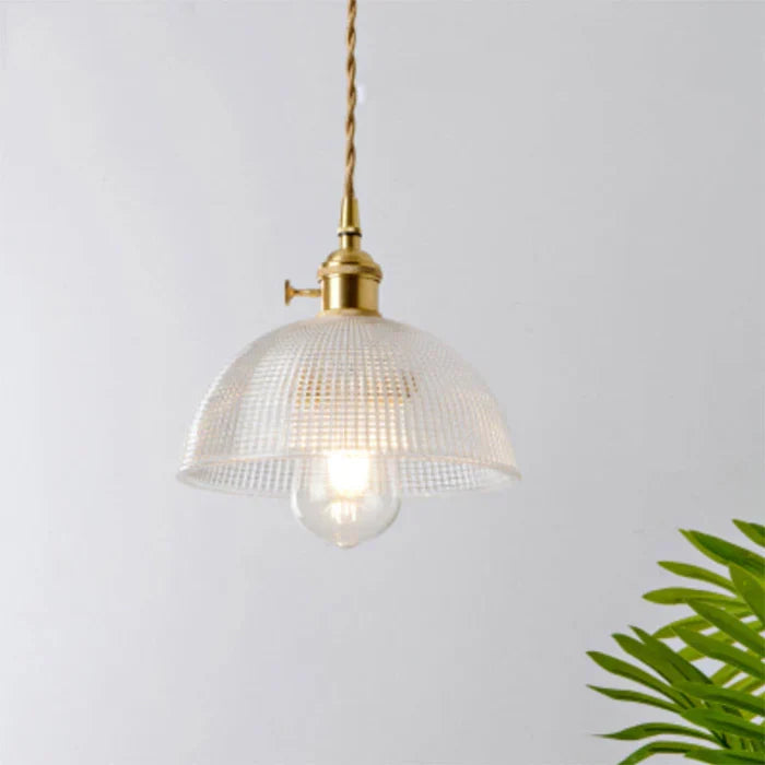 OpulentGlow Pendant - Elegant Handblown Glass Pendant Light