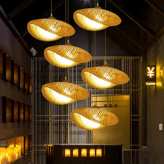 RayaLight - Handmade Rattan Pendant Lamp for Your Home