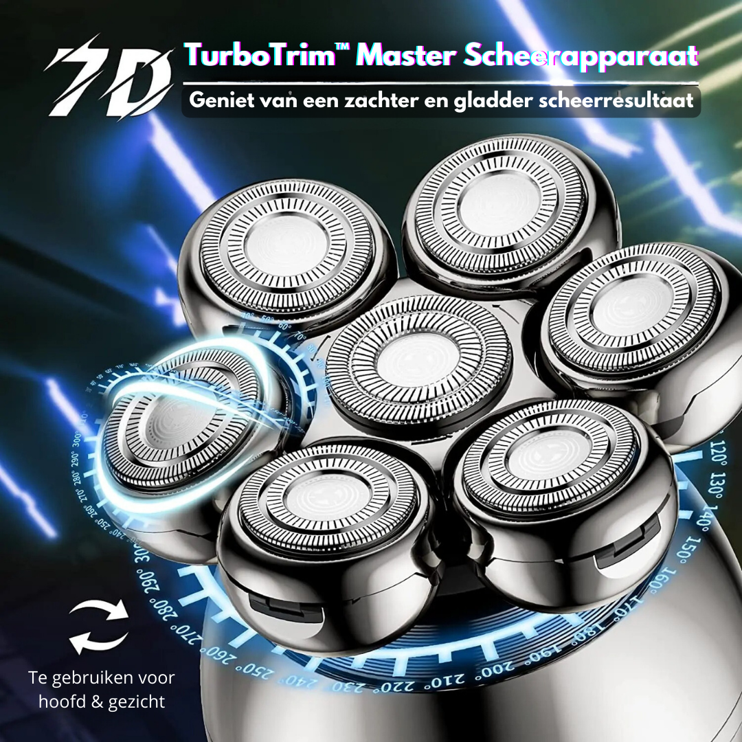 FlexiShave Pro - Luxury Flexible Head Trimmer for a Perfect Shave