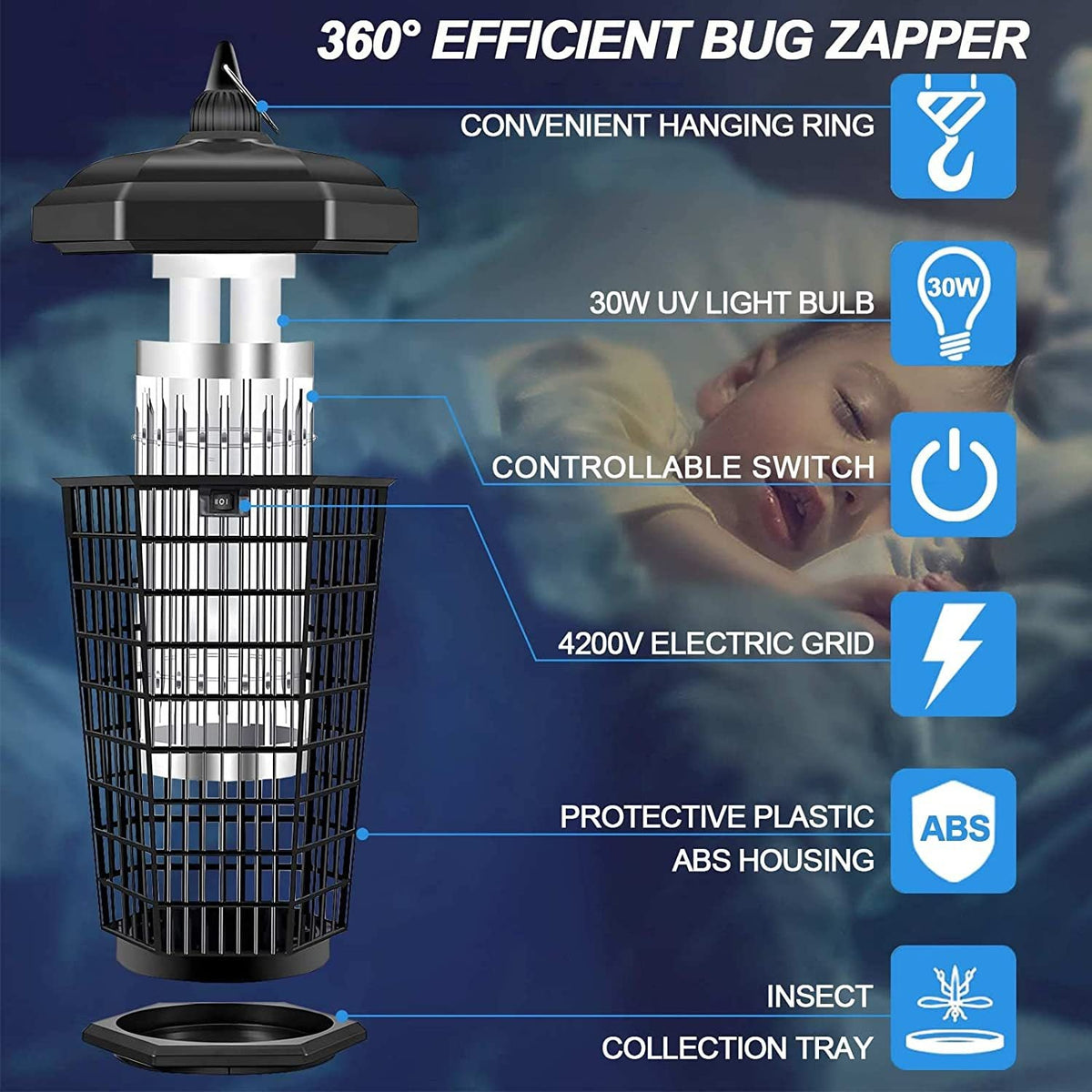 MothGuard - Ultrasonic UV Moth Trap