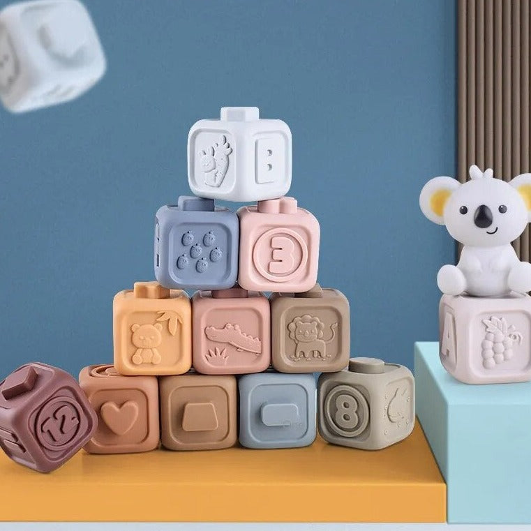 CubbyStack - Educational Stacking Toy for Babies and Toddlers