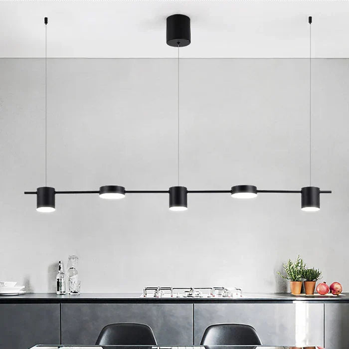 AuraDrum - Elegant Aluminum Drum Chandelier for a Stylish Interior