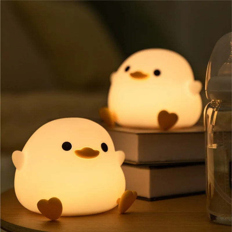 QuackGlow - Charming Duck LED Night Light