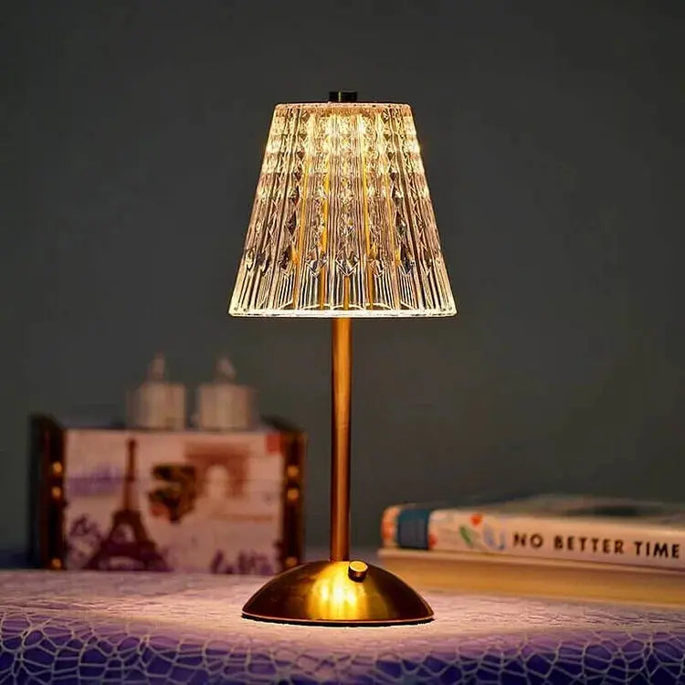 Clarion Luxe - Cordless Rechargeable Touch Table Lamp