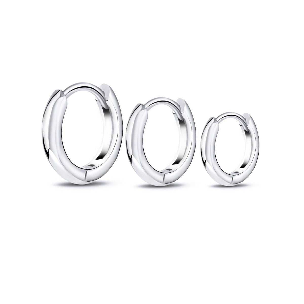 Triella - Triple Ring Hoop Earring Set