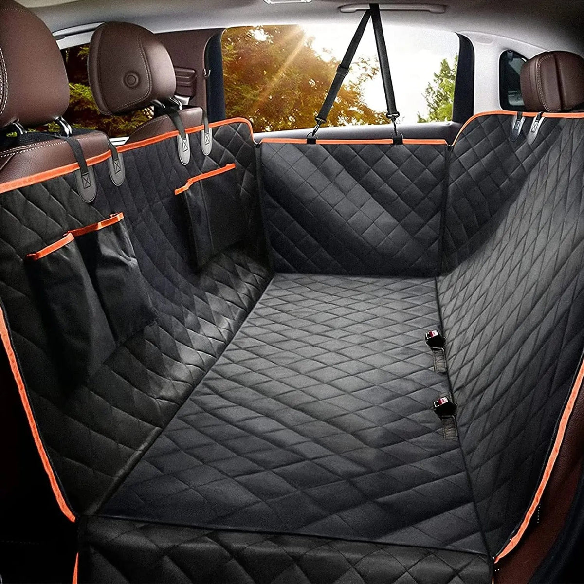TravelGuard Protector - Waterproof Pet Seat Cover for Car Rides