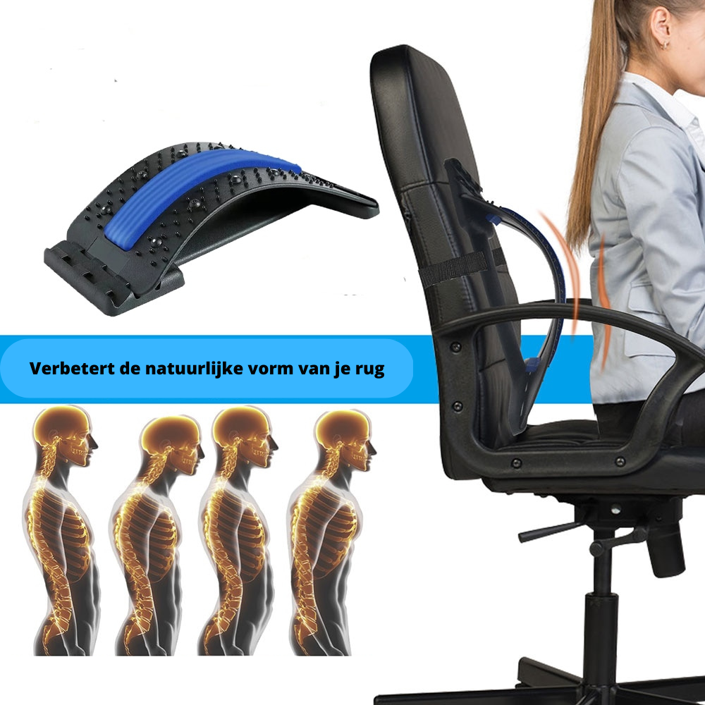 FlexiRelief - Ergonomic Back Massage Stretcher Board