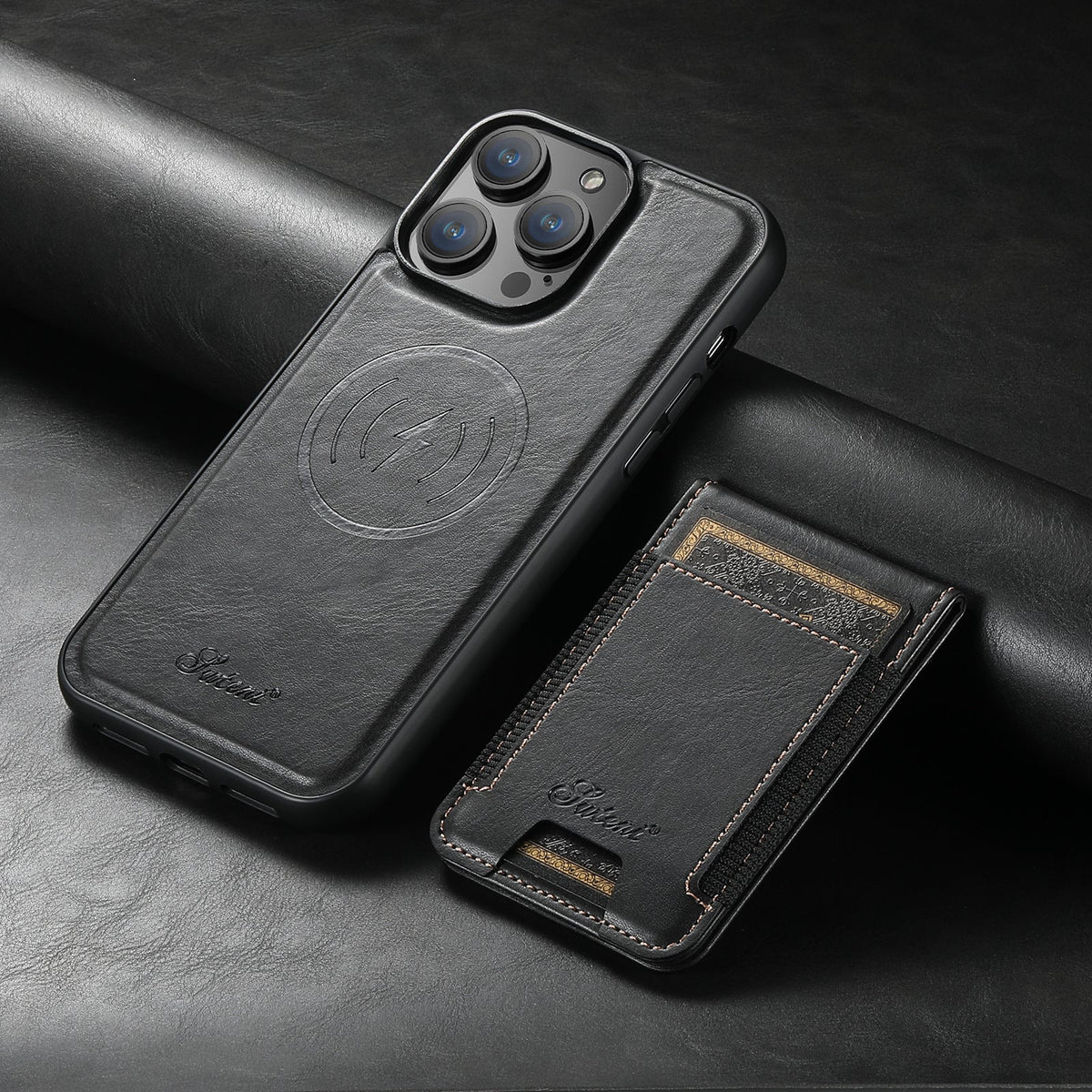 LuxLeather Case - Elegant Leather Phone Case with MagSafe