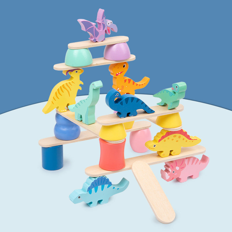 DinoStack Game - Creative Stacking Game for Kids
