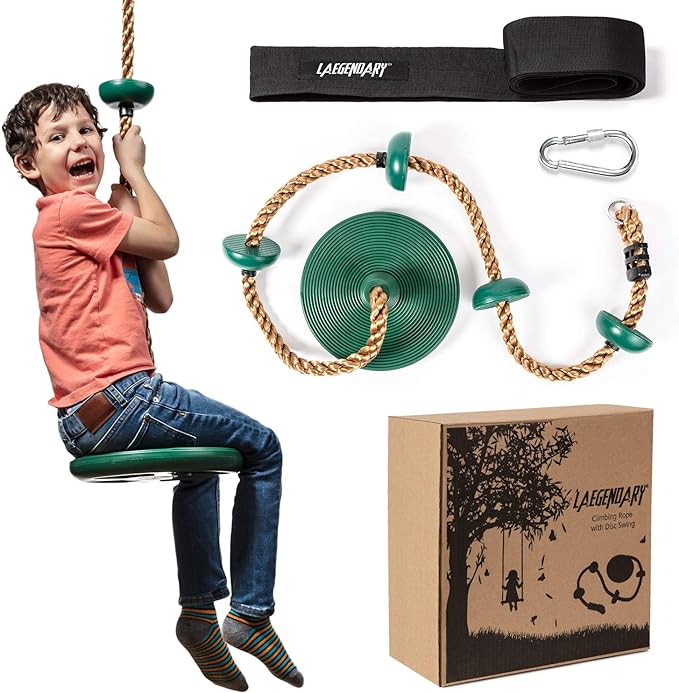 RangerNest - Tree Swing Set with Climbing Rope