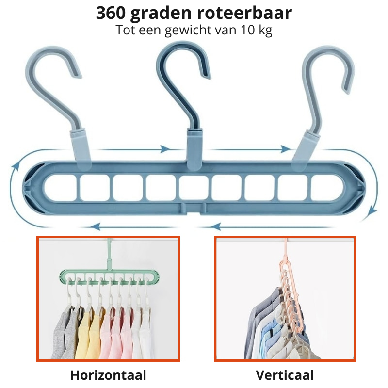 SpaceSaver Hangers - Efficient Closet Organization for Your Wardrobe