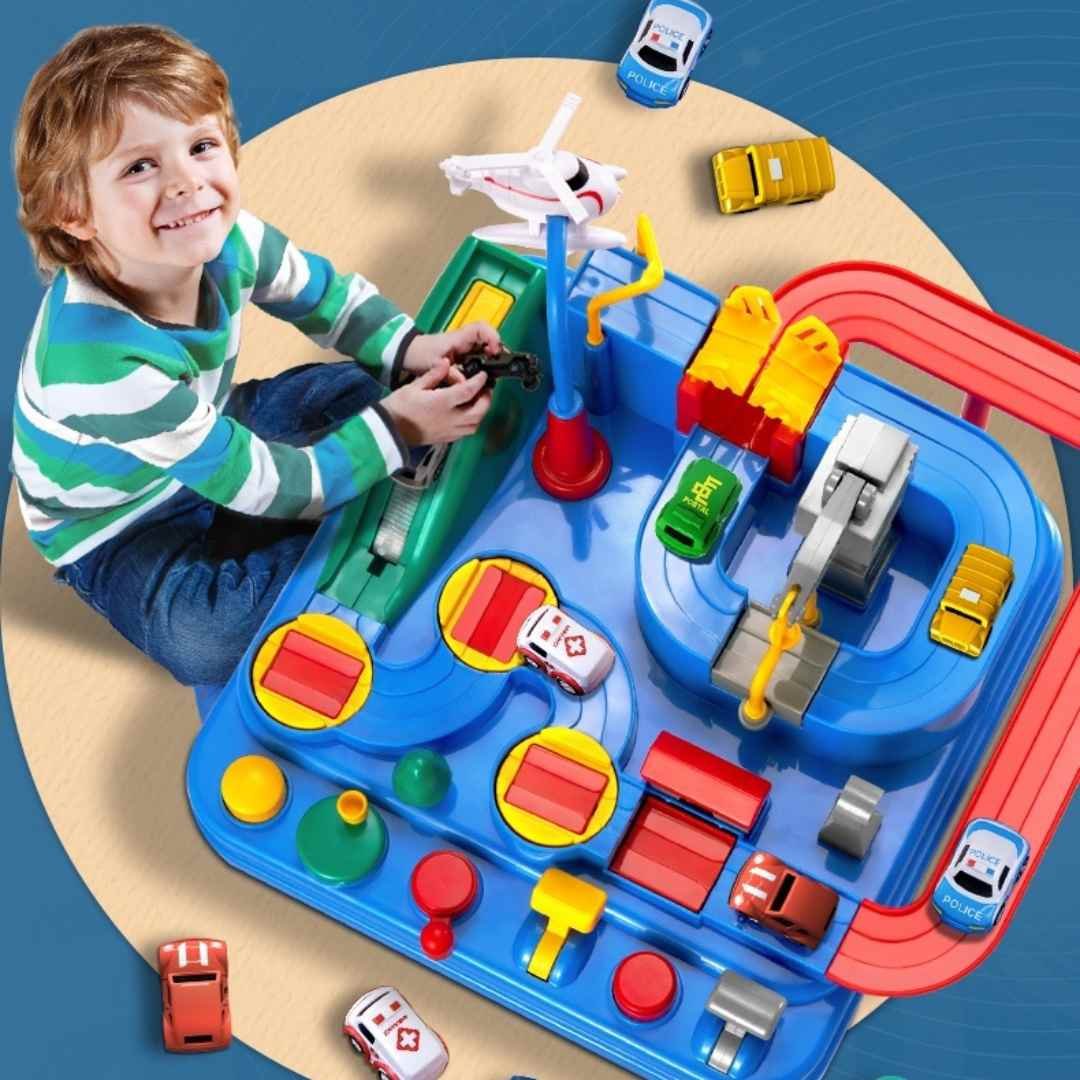 RescueTrack Adventure Set - Educational Toddler Learning Toy